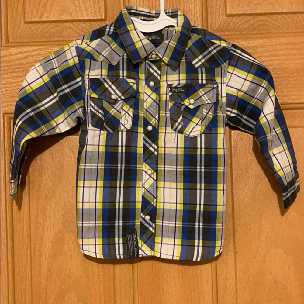 Lrg long sleeve button up